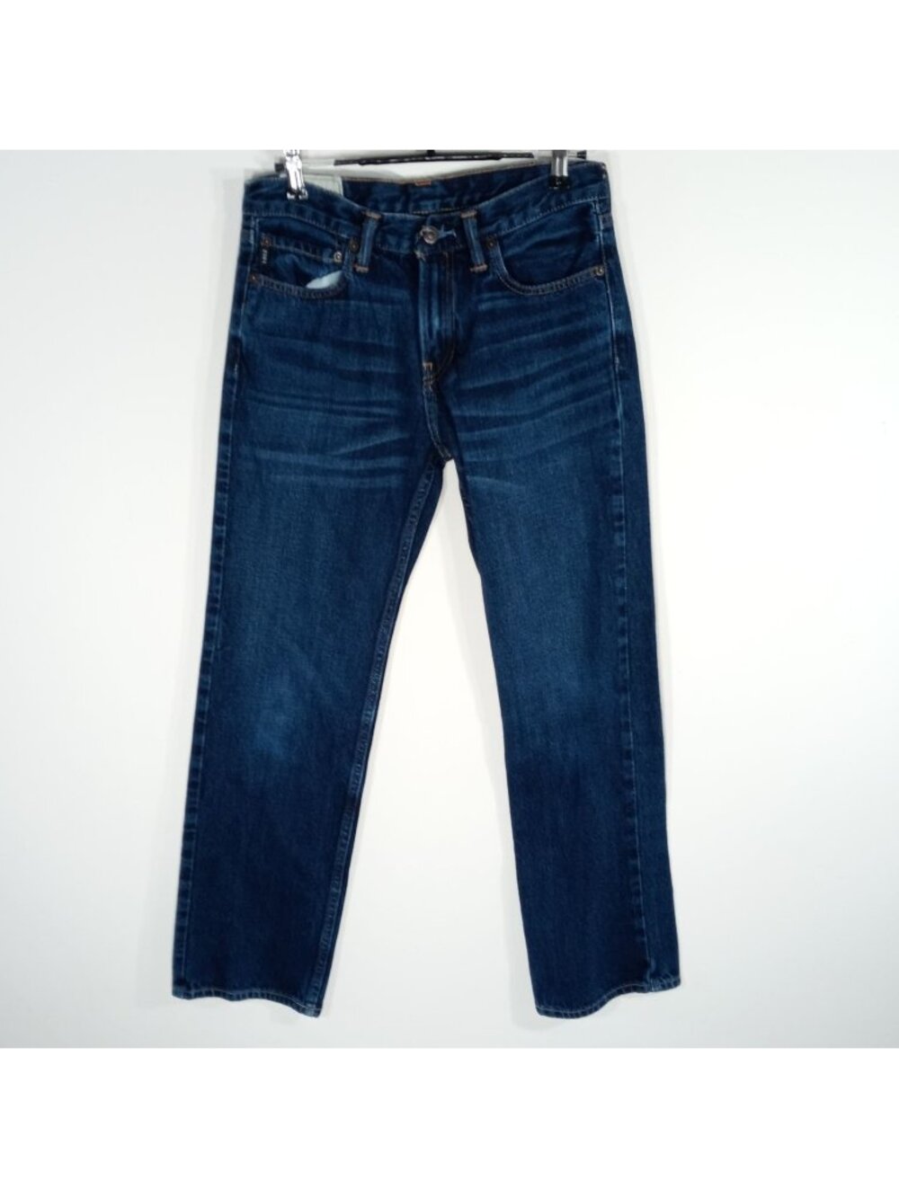 Abercrombie Kids Boys Size 16 Denim Jeans Straight Leg Blue